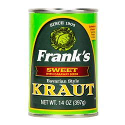 Franks Bavarian Kraut, 14 oz 