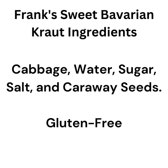 Frank's Bavarian Kraut, 14 oz - 034300000422