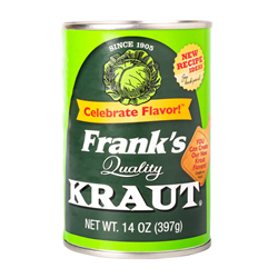 Franks Kraut, 14 oz 