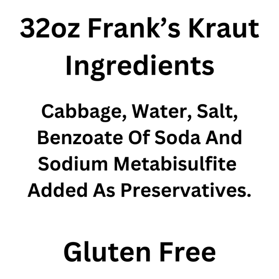 Frank's Kraut, 32 oz - 034300000057