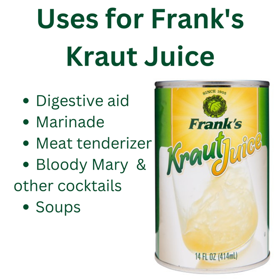 Frank's Kraut Juice, 14 oz - 034300000149